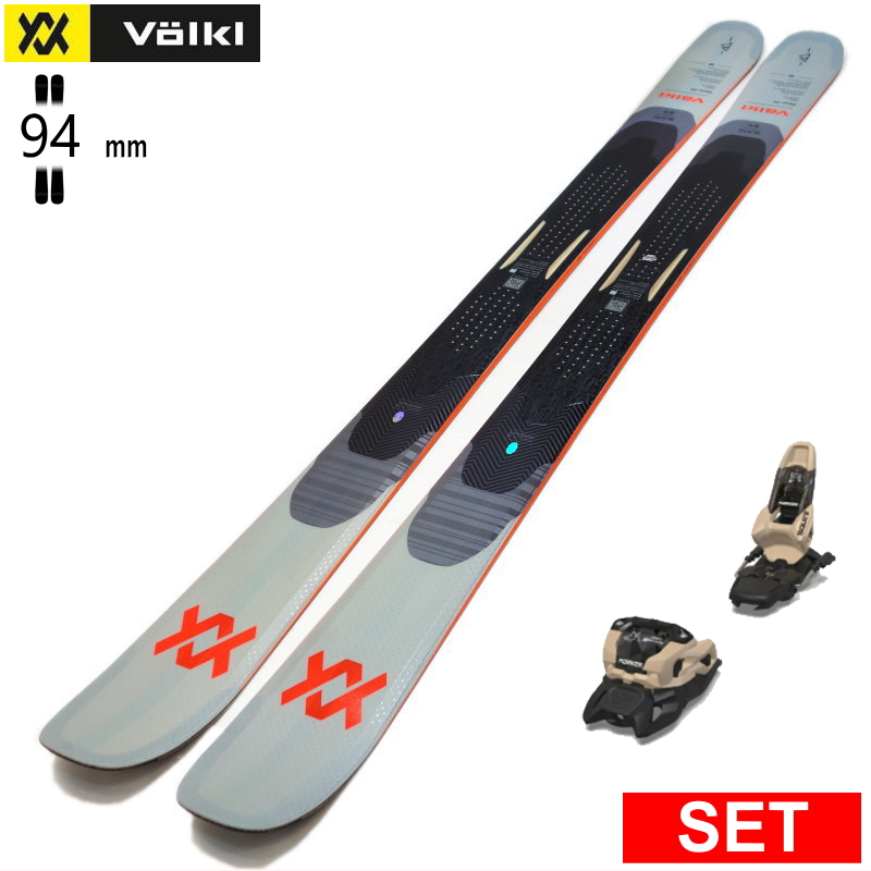 VOLKL（フォルクル） [センター幅94mm 165cm]VOLKL BLAZE 94 GREY/RED+