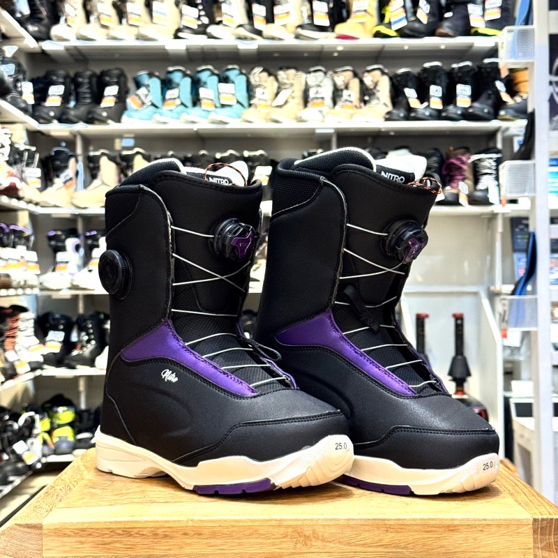 レディース 型落ち バインディング ブーツ 2点セット [SOFT] 24-25 NITRO RHYTHM+NITRO SCALA BOA ナイトロ スノーボード |  | 02