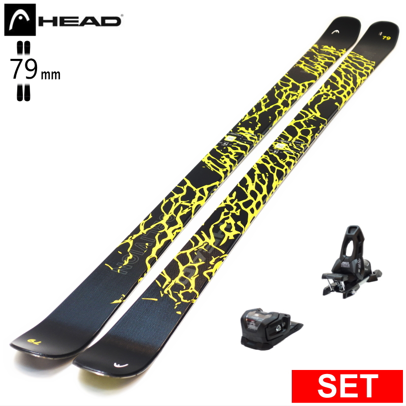 HEAD（ヘッド） [センター幅79mm 163cm|172cm]HEAD OBLIVION 79+ATTACK