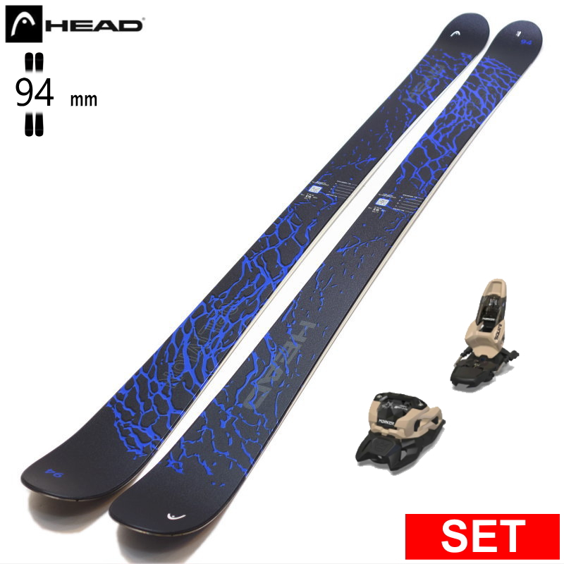m*3様 HEADファットスキー板20KORE93 171cm チロリアATTC HEAD（ヘッド） [センター幅93mm 170cm|177cm|184cm]HEAD OBLIVION 94+