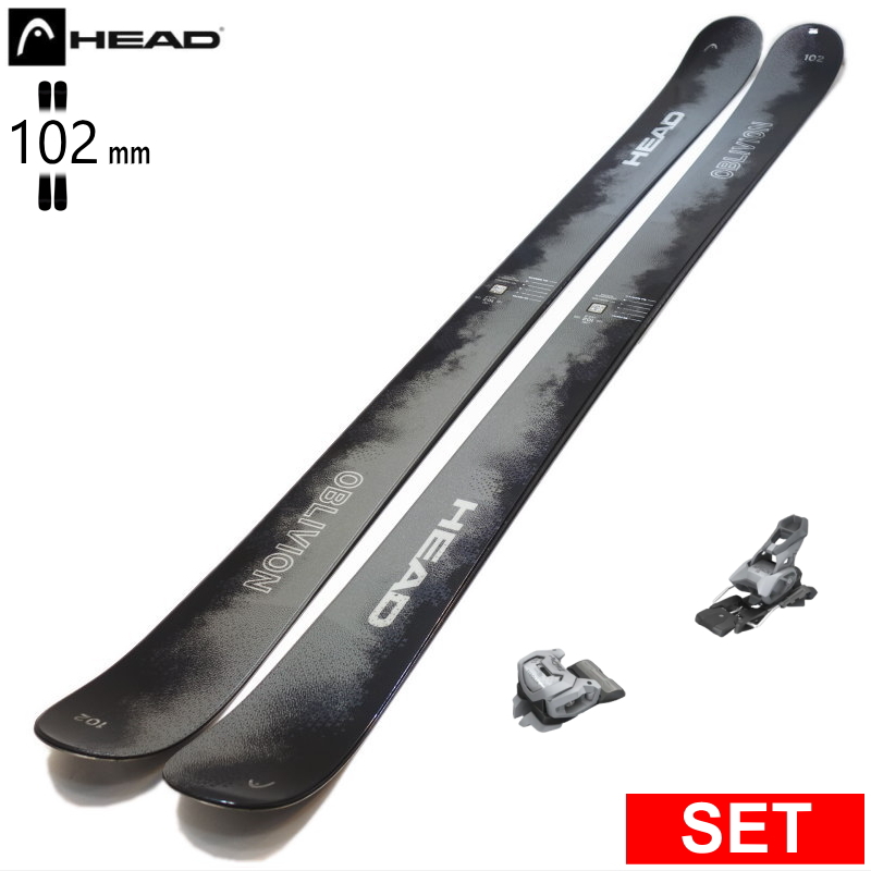 HEAD（ヘッド） [センター幅101mm 173cm|181cm]HEAD OBLIVION 102+