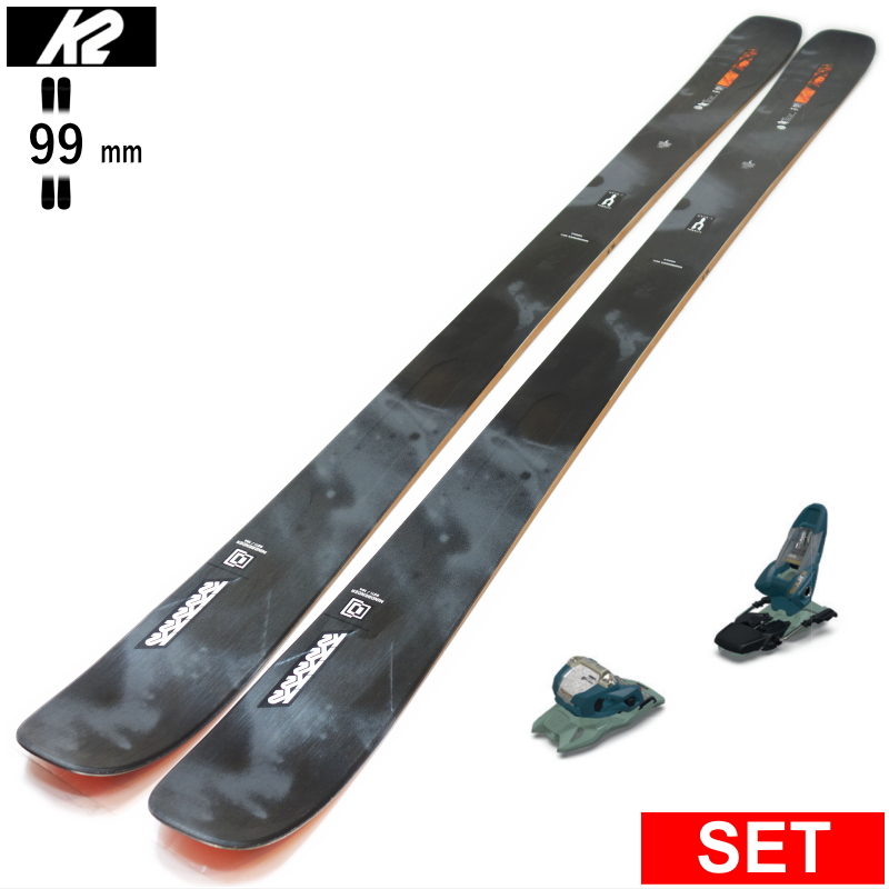 y\񏤕iz[Z^[99mm 166cm|172cm|178cm|184cm]K2 MINDBENDER 99TI+SQUIRE 11  26fXL[Zbg Z~t@bgXL[
