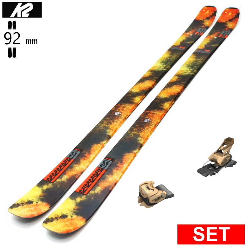 K2 [センター幅92mm 149cm|159cm|169cm|179cm]K2 RECKONER 92+ATTACK