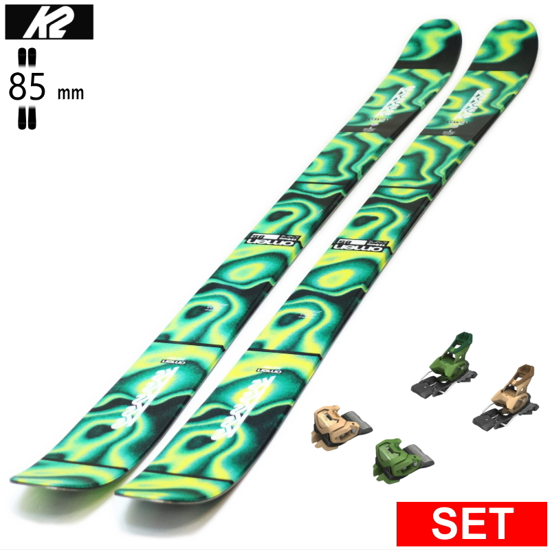 K2 [センター幅85mm 139cm|149cm|159cm|169cm]K2 OMEN 85+ATTACK 14 GW