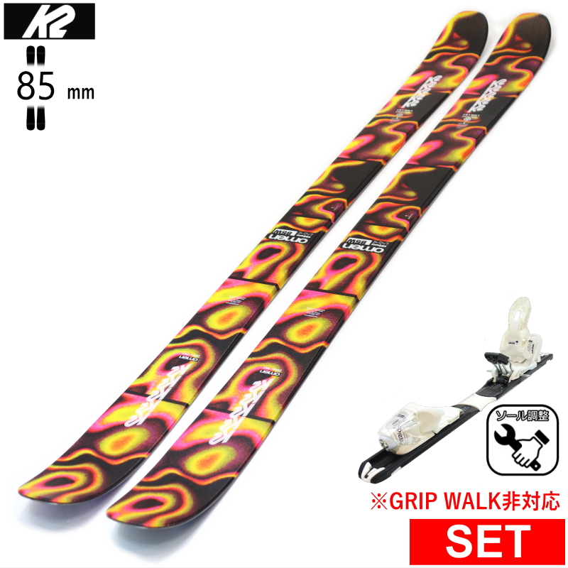 K2（スキー、スノーボード） [センター幅85mm 139cm|149cm|159cm