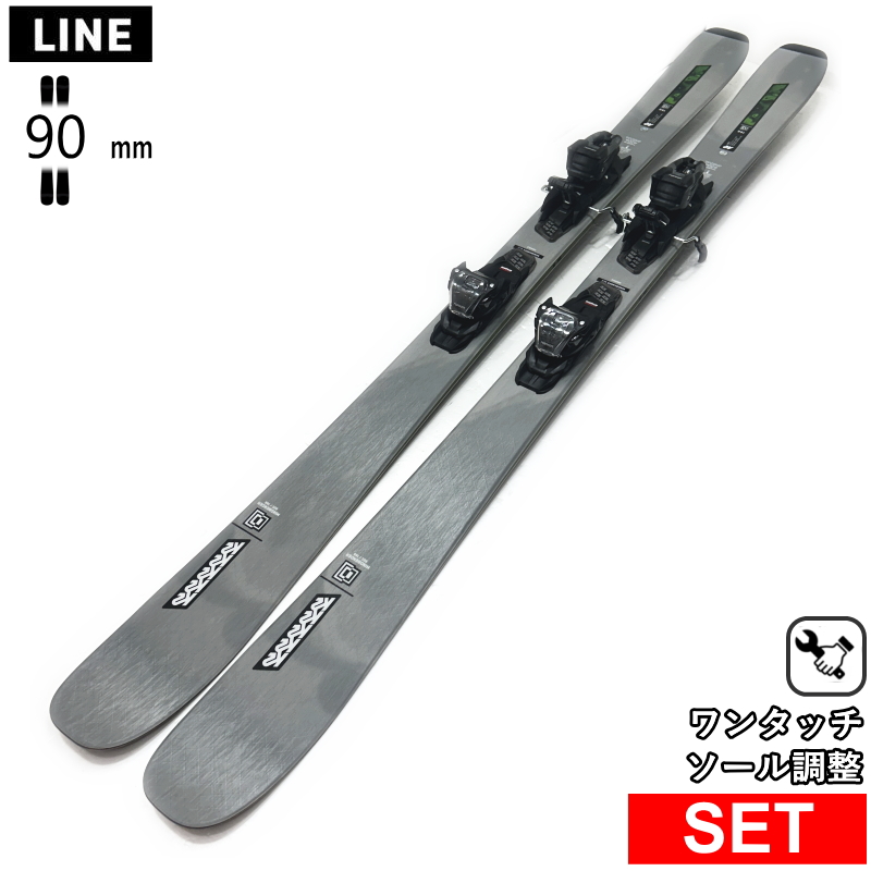 [センター幅90mm 166cm|172cm]K2 MINDBENDER 90C+M3 11 Compact 26モデルスキー板セット セミファットスキー フリースキー | K2（スキー、スノーボード）