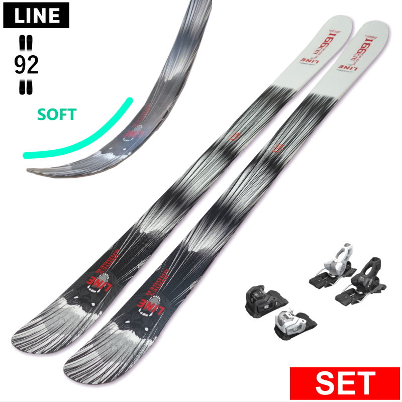 センター幅92mm 144cm|155cm|166cm|172cm]LINE HONEY BADGER+ATTACK