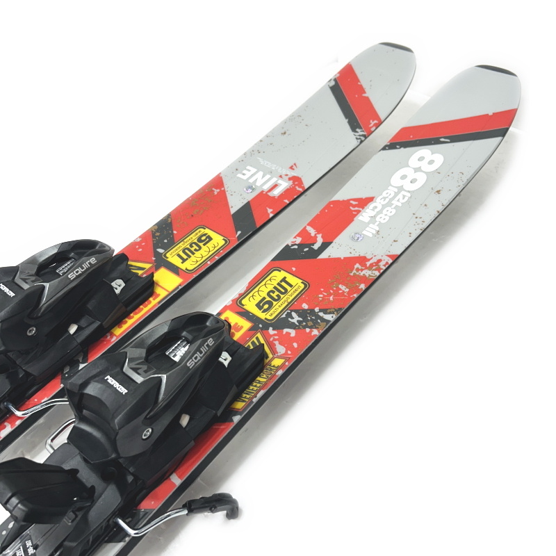 [センター幅88mm 163cm|170cm]LINE OPTIC 88 QUIKCLIK+SQUIRE 10 QC 26モデルスキー板セット フリースキー |  | 03