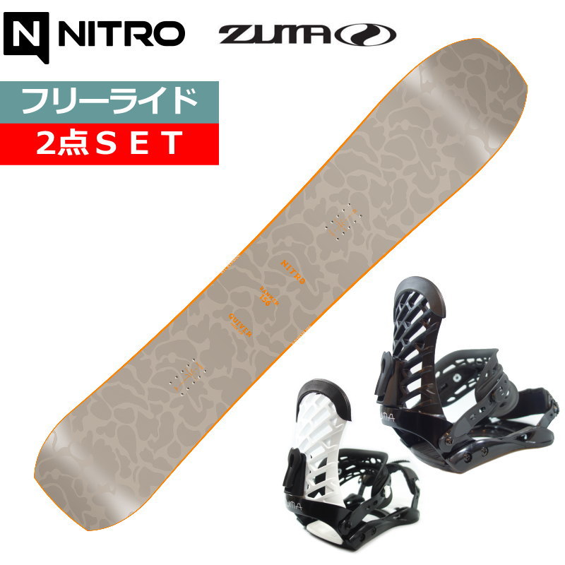 25-26 NITRO BANKER+ZUMA ZM ナイトロ メンズ スノーボード