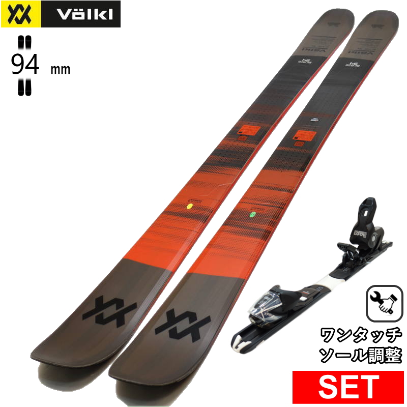 VOLKL（フォルクル） [センター幅94mm 158cm]VOLKL BLAZE 94 BLACK+