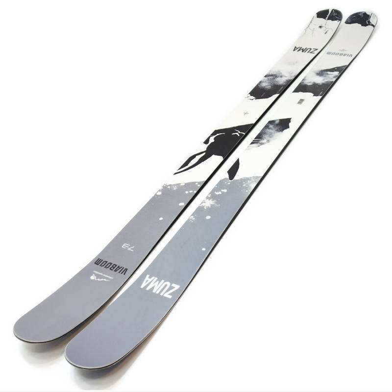 八甲田カービングスキー180cm 八甲田CLASSIC スキー板セット ホワイト（Length：176cm） F21J-045