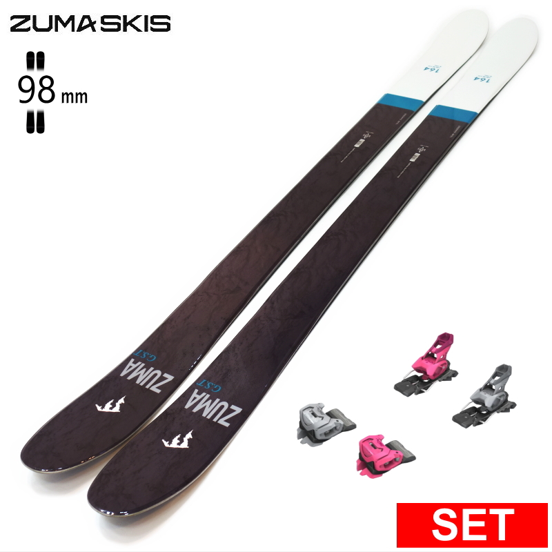 センター幅98mm 164cm|173cm|179cm]ZUMA G.S.T+ATTACK 14 GW MIX