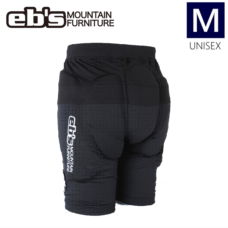 ★[Mサイズ]26 EB'S HIP PROTECT カラー:BLACK ヒップパッド ケツパッド 下半身 プロテクター ユニセックス スノーボード スキー