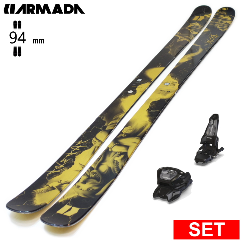 ARMADA（アルマダ） [センター幅94mm 172cm]ARMADA BDOG 94+GRIFFON 13