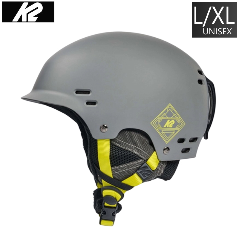 ○[L-XLサイズ]23 K2 THRIVE MID GREY ヘルメット 頭部 保護 