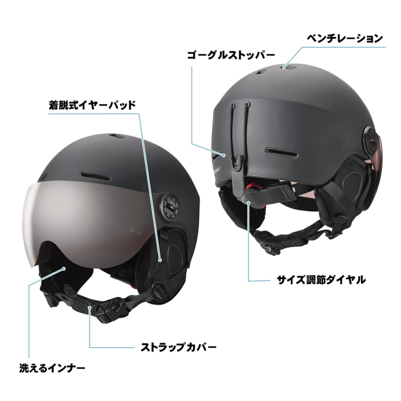 north peak（ノースピーク） □[L-XLサイズ] northpeak VISOR HELMET