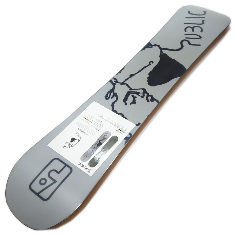 ラスト1点】メンズ スノーボード 板 型落ち PUBLIC DISORDER 155cm 22