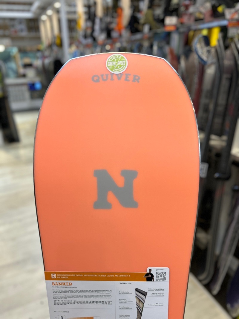 即納】メンズ スノーボード 板 156cm NITRO BANKER ナイトロ バンカー