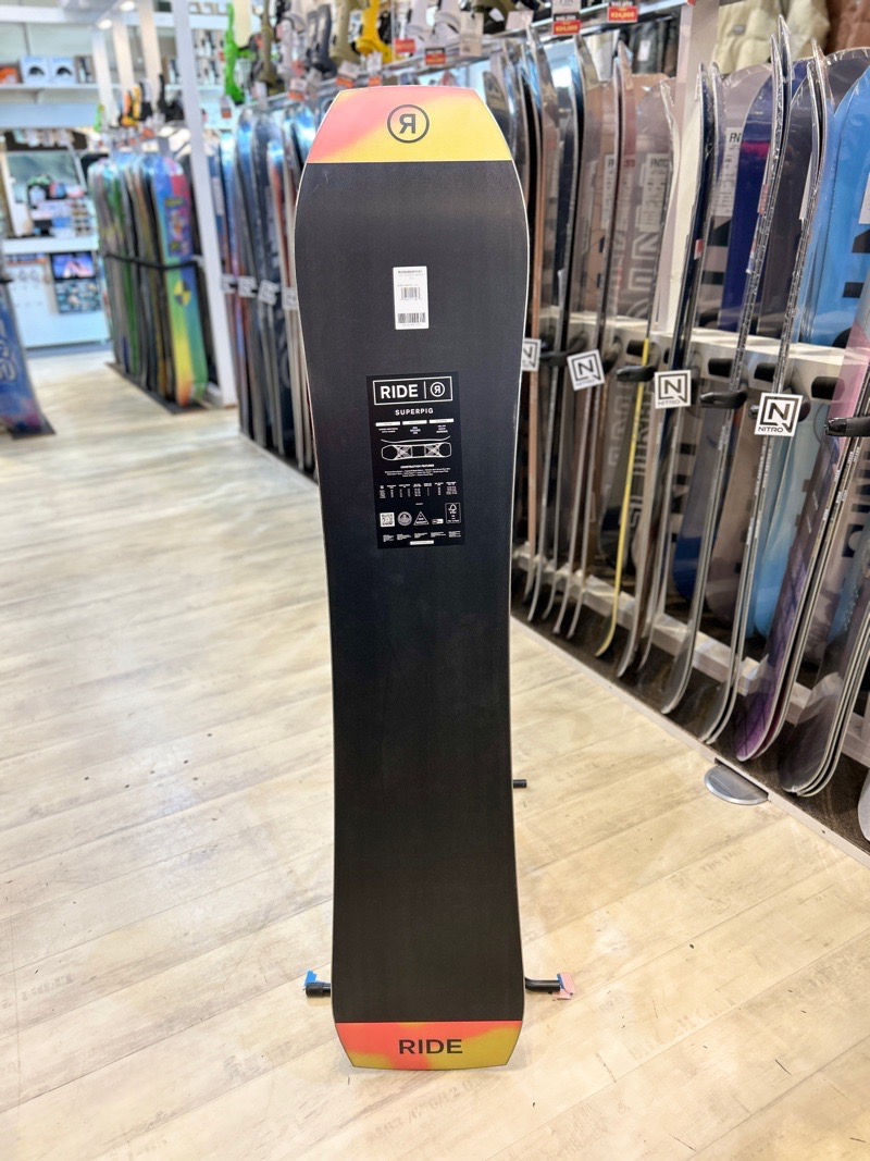 メンズ スノーボード 板 型落ち 旧モデル 148cm RIDE SUPERPIG SMALL