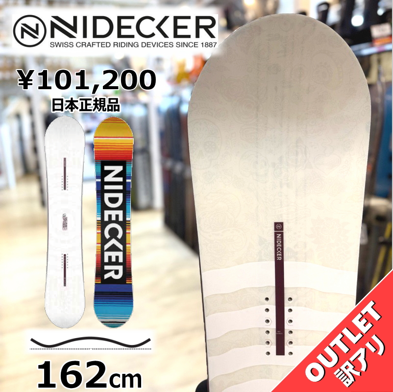 ラスト1点】 スノーボード 板 型落ち メンズ 25 NIDECKER SENSOR PRO