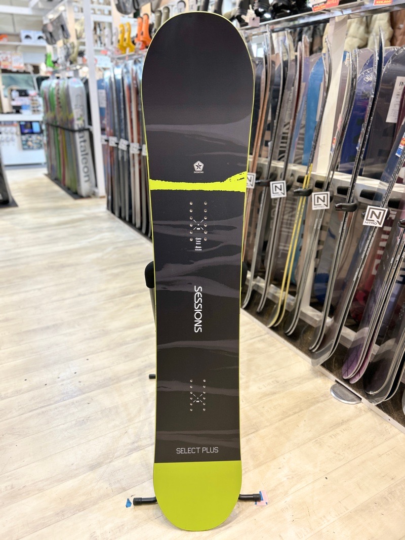 ラスト1点】メンズ スノーボード 板 型落ち SESSIONS SELECT PLUS