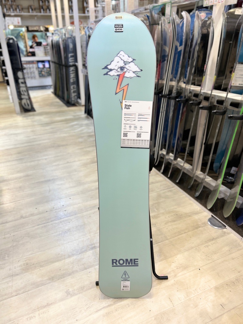 25-26 ROME STALE FISH+NITRO TEAM L メンズ スノーボード2点セット ワイドボード型落ち 日本正規品_2