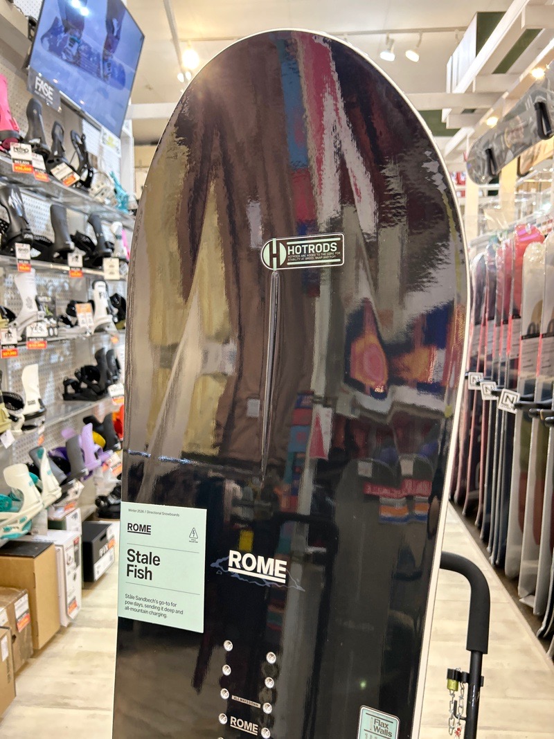 25-26 ROME STALE FISH+NITRO TEAM L メンズ スノーボード2点セット ワイドボード型落ち 日本正規品_3