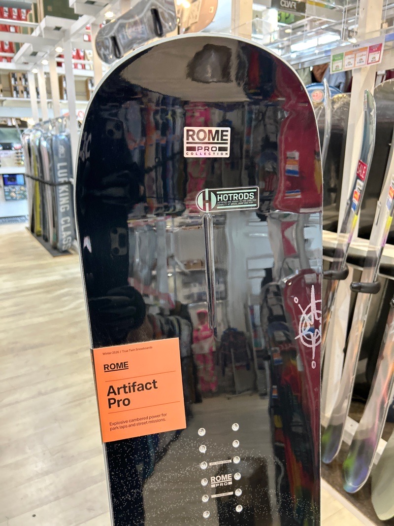 メンズ スノーボード 板 型落ち 旧モデル 150cm ROME ARTIFACT PRO 