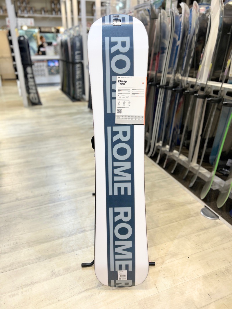 メンズ スノーボード 板 型落ち 旧モデル 148cm ROME CHEAP TRICK