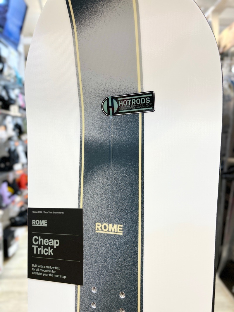 メンズ スノーボード 板 型落ち 旧モデル 148cm ROME CHEAP TRICK
