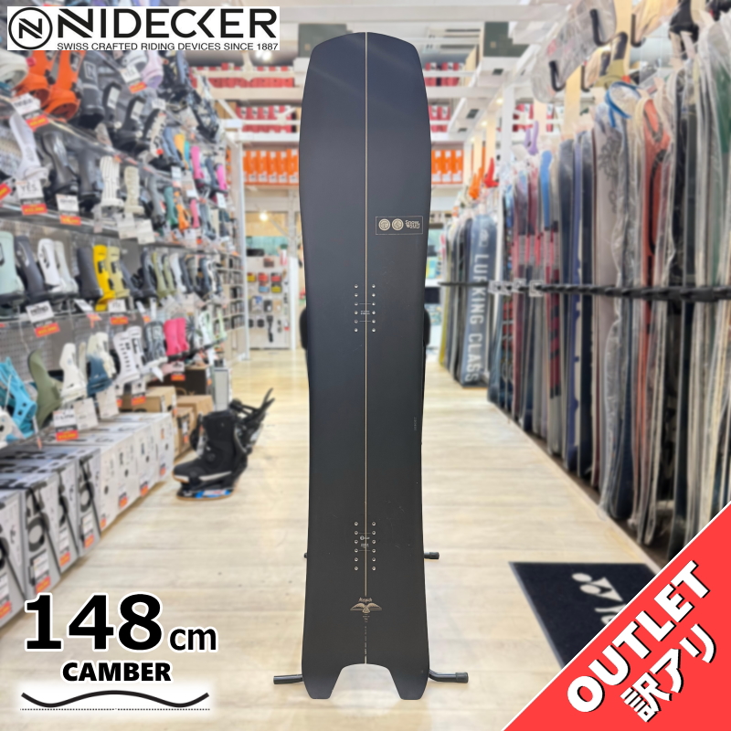 スノーボード 板 型落ち 25-26 NIDECKER MOSQUITO 148cm ナイデッカー  モスキートアウトレット | 