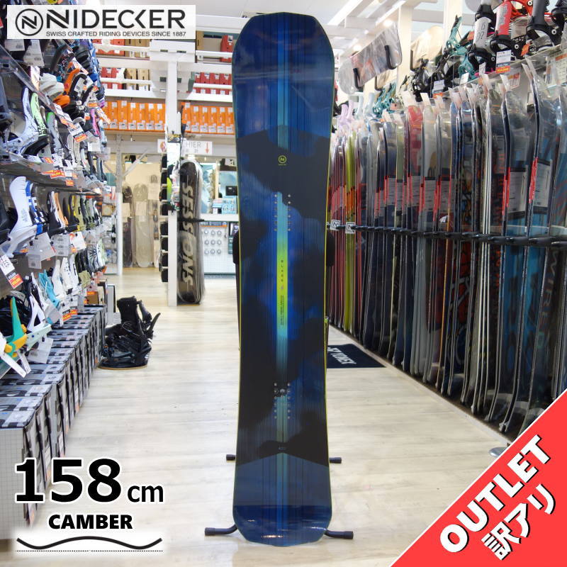 スノーボード 板 型落ち 25-26 NIDECKER BLADE 158cm ナイデッカー
