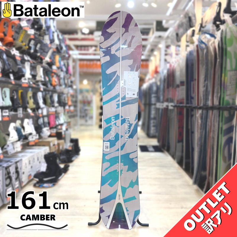 スノーボード 板 型落ち 25-26 BATALEON Cameleon 161cm バタレオン
