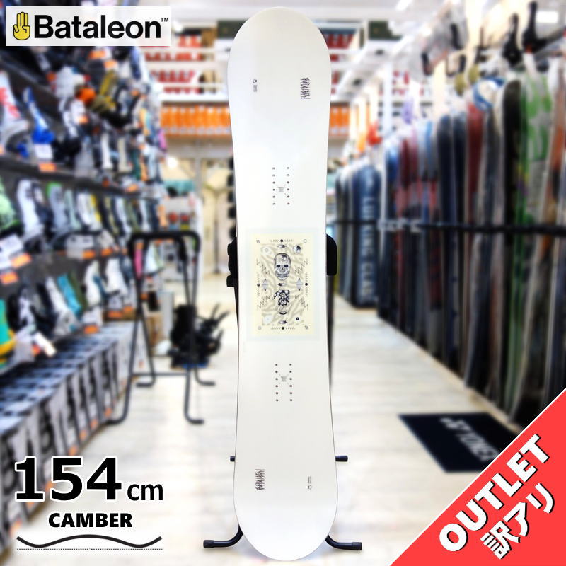 スノーボード 板 型落ち 25-26 BATALEON Disaster 154cm バタレオン