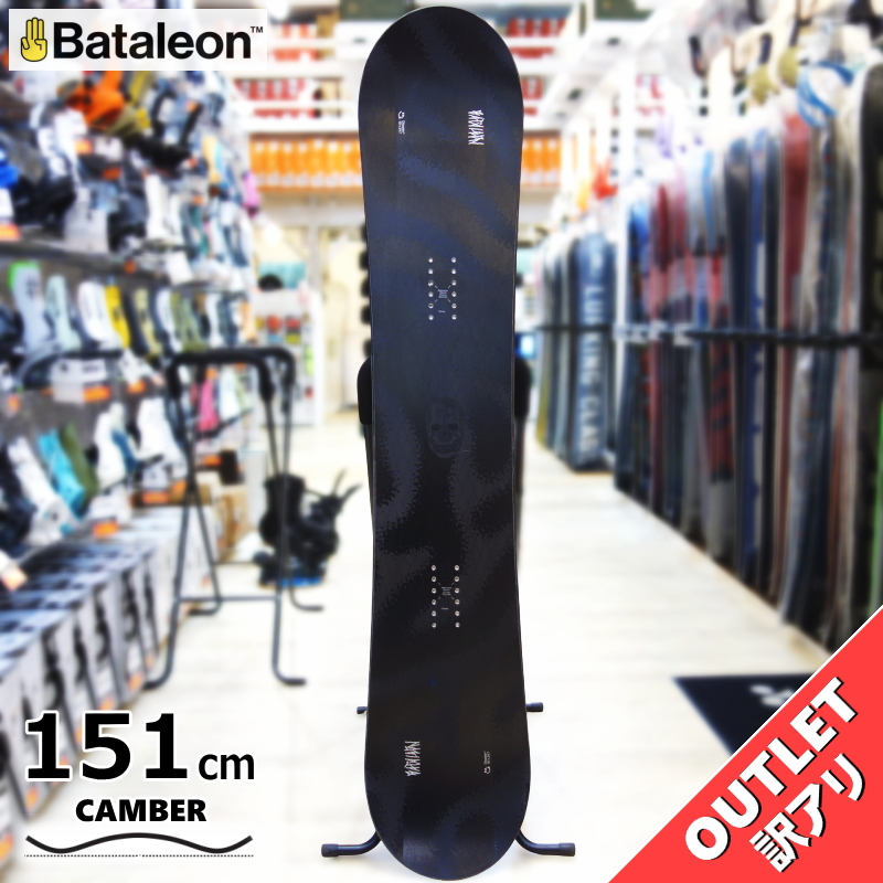 スノーボード 板 型落ち 25-26 BATALEON Disaster＋ 151cm バタレオン