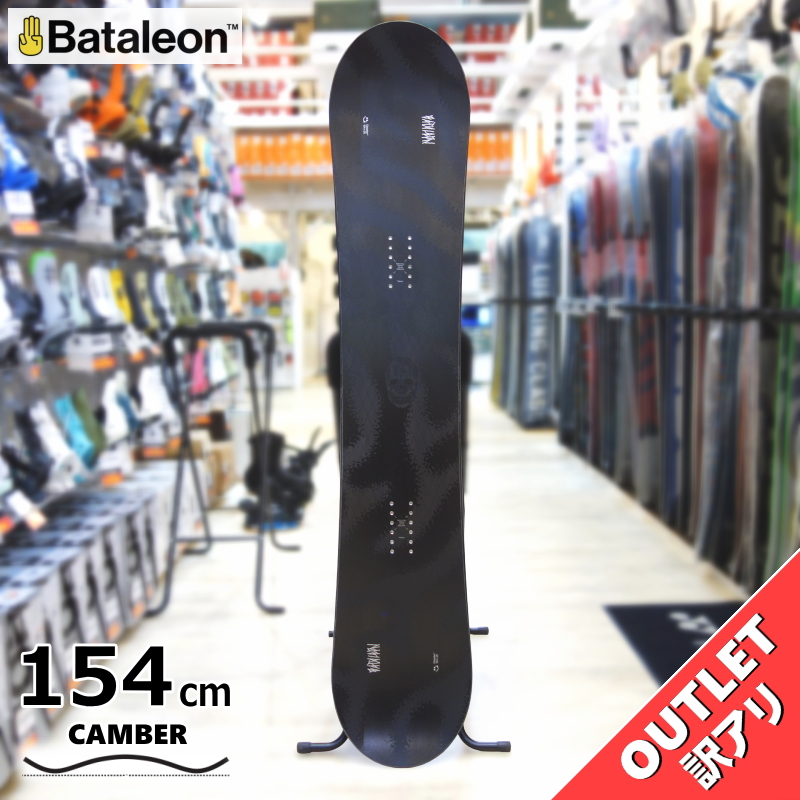 スノーボード 板 型落ち 25-26 BATALEON Disaster＋ 154cm バタレオン