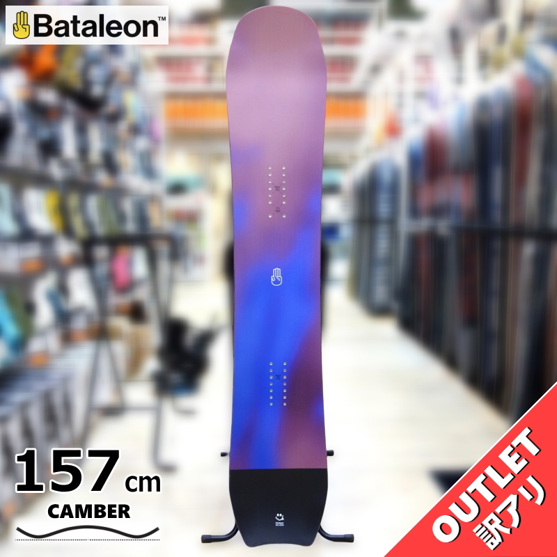 24-25 Bataleon ThunderStorm 156cm 新品未使用 スノーボード 板 型落ち 25-26 BATALEON Whatever 157cm バタレオン