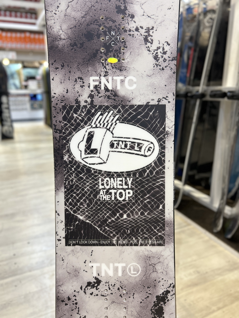 スノーボード 板 型落ち メンズ 23-24 FNTC TNT L WHITE 157cm エフ