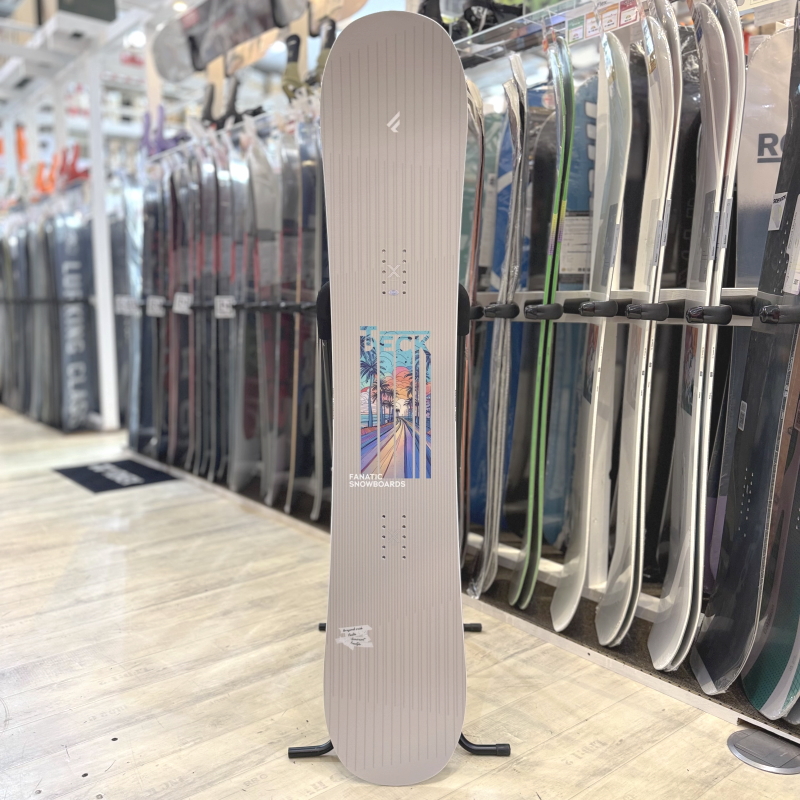 即納】メンズ スノボ 板 型落ち 153cm FANATIC T-DECK カラー:Beige