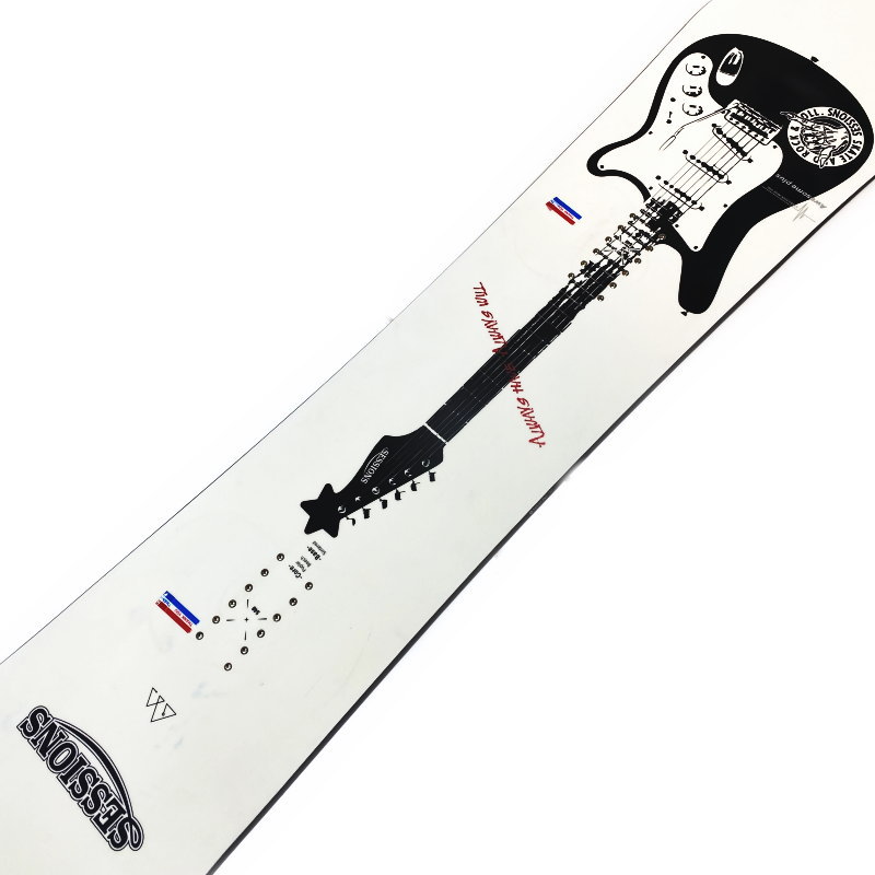【ラスト1点】メンズ スノーボード 板 グラトリ SESSIONS AWESOME PLUS 150cm アウトレット フラット |  | 02