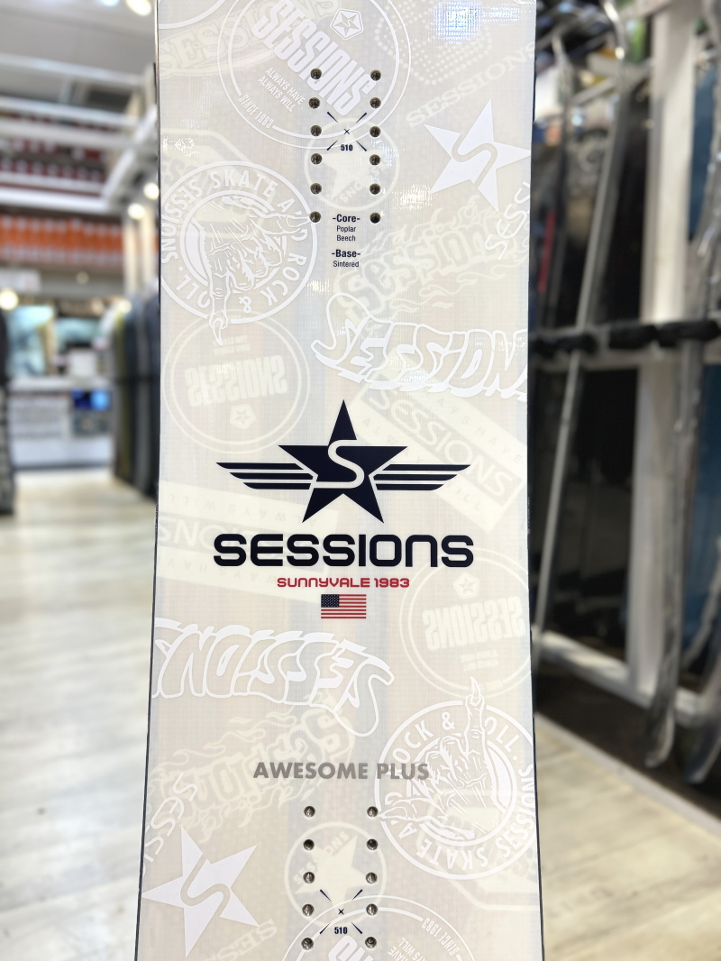 新品　SESSIONS AWESOME 147cm SESSIONS スノーボード、板｜スノーボード｜スポーツ 通販 - Yahoo