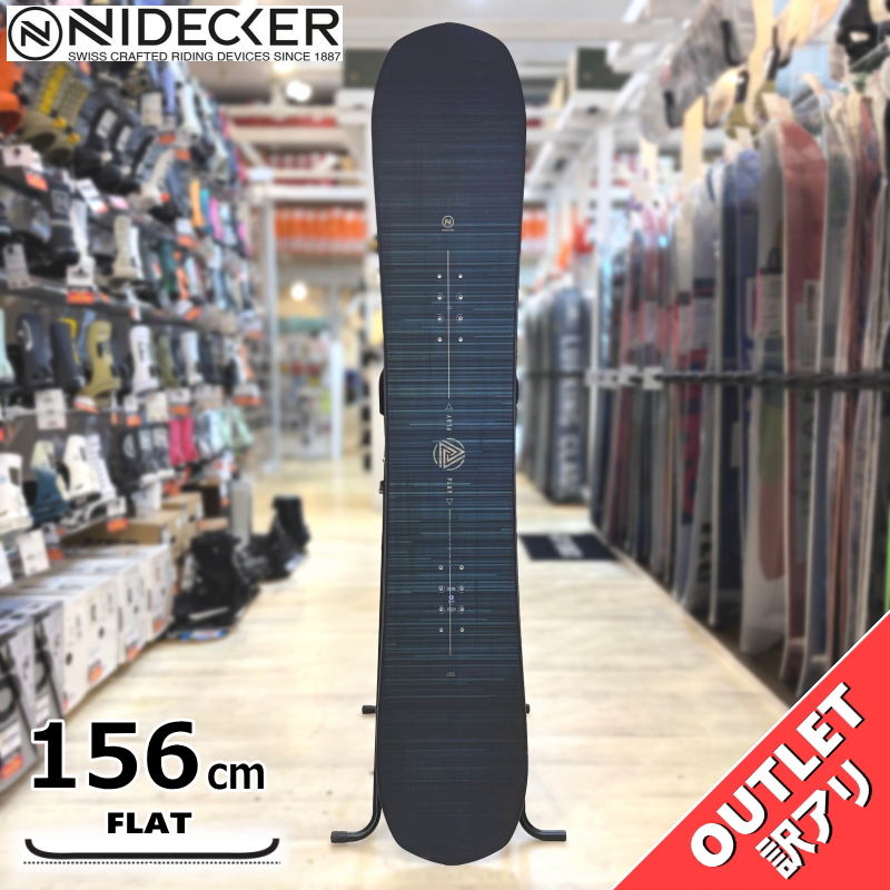 スノーボード 板 型落ち 25-26 NIDECKER PLAY 156cm ナイデッカー