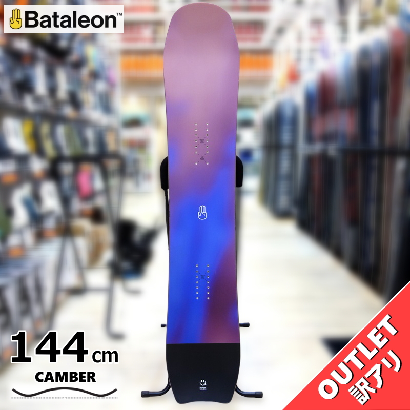 スノーボード 板 型落ち 25-26 BATALEON Whatever 144cm バタレオン