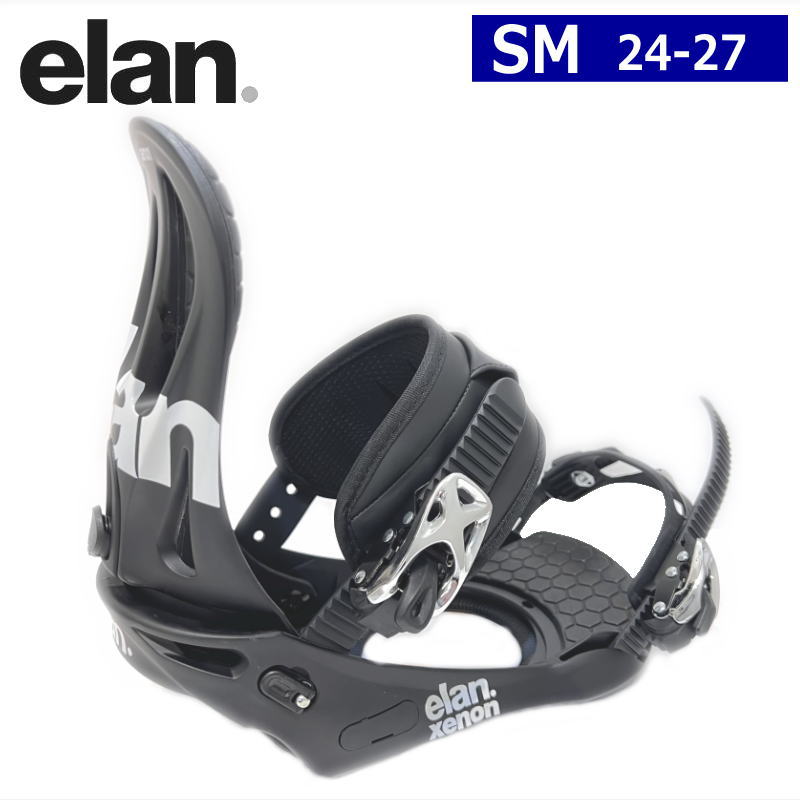 22-23 ELAN XENON カラー:BLACK SMサイズ エラン ゼノン メンズ スノーボード ビンディング バインディング日本正規品｜off-1