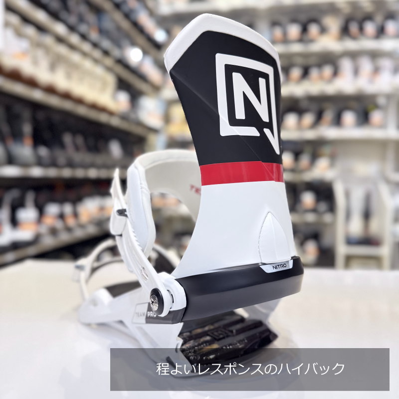 【2024】お歳暮・冬ギフト NITRO 24-25 TEAM チーム ナイトロ Mサイズ カラー:WHITE PRO スノーボード