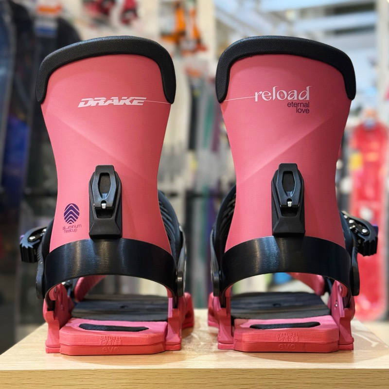 24-25 DRAKE RELOAD カラー:DARK PINK BLACK MLサイズ ドレイク メンズ スノーボード バインディング 型落ち 日本正規品 関連画像1