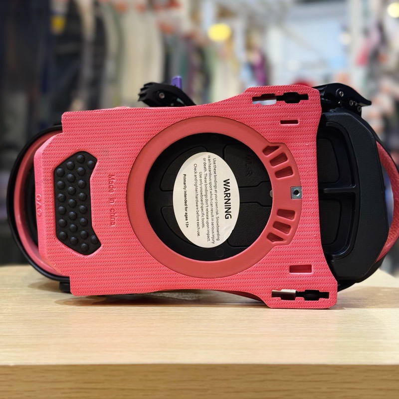 24-25 DRAKE RELOAD カラー:DARK PINK BLACK MLサイズ ドレイク メンズ スノーボード バインディング 型落ち 日本正規品 関連画像5