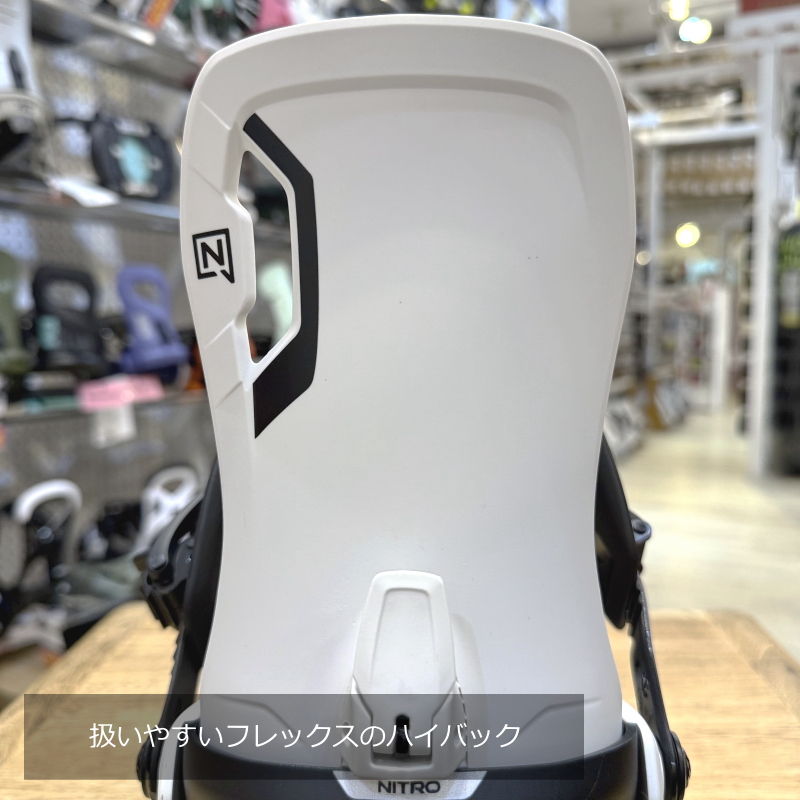 25-26 NITRO TALENT カラー:White Sサイズ ナイトロ レディース