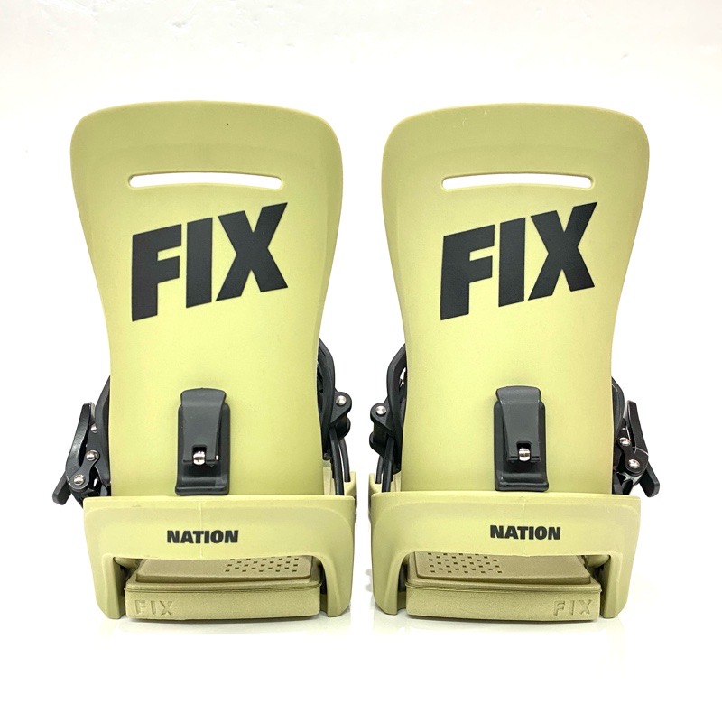 その他ブランド / NATION FIX/スノーボードバインディング/M/WHT/NATION ラスト1点】 【OUTLET】 24-25 FIX NATION カラー:TAN Mサイズ