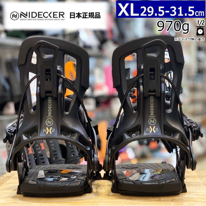 25-26 NIDECKER FLOW NX2 カラー:BLACK XLサイズ ナイデッカー メンズ